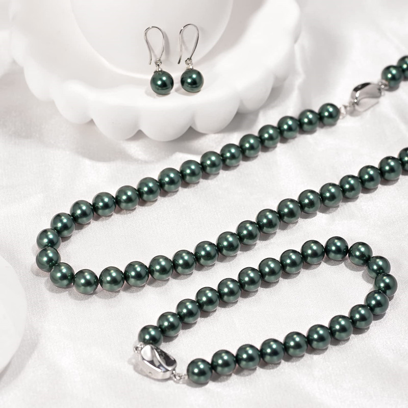 ❤️12k 🔥Hot Sale - 50% OFF🎁Akoya Pearl Jewelry Set (Necklace, Bracelet, Earrings)
